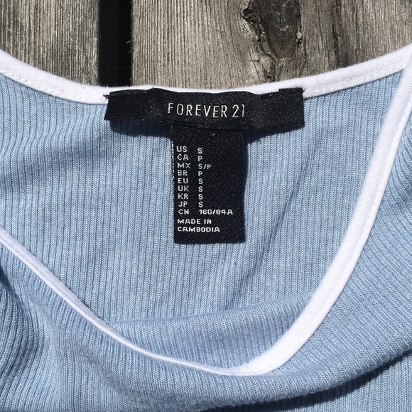 Forever 21 Ribbed Bodysuit 💙 - Picture 2 of 3